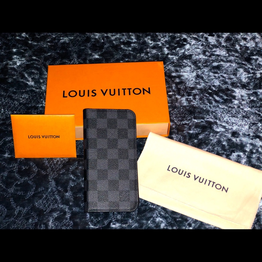 Louis Vuitton‎ Damier IPhone X Folio/phone Case